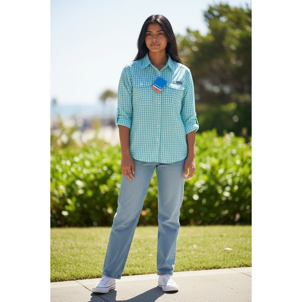 Women's Columbia Super Bonehead LS Size Extra Small NWT